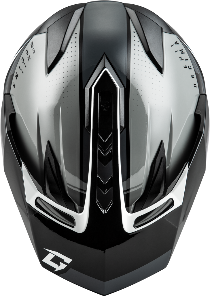 Gm 11 Decima Helmet Black/Grey/White Xs