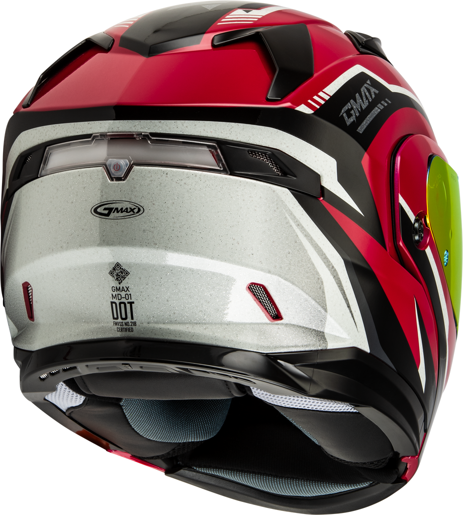 Md 01 Volta Helmet Red Metallic Md