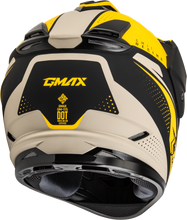 Load image into Gallery viewer, Gm 11 Decima Helmet Matte Black/Yellow/Grey Sm