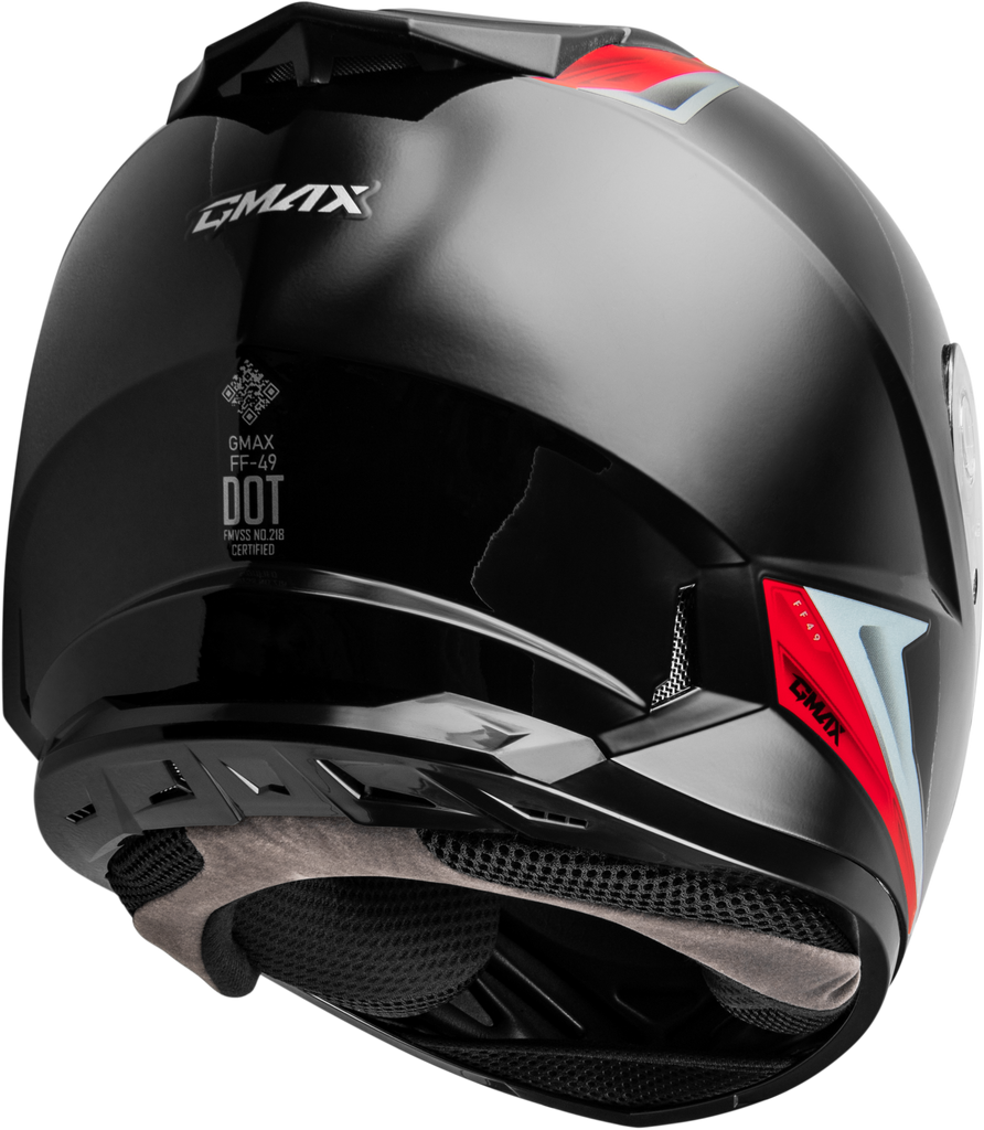Ff 49 Syth Helmet Black/Red Xl