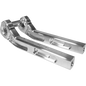 SLYFOX BILLET PULLBACK RISERS RAW HARLEY DAVIDSON MODELS - The Speed Shop Canada