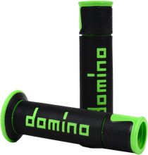 Load image into Gallery viewer, A450 Road Racing Grips Black/Green Pair