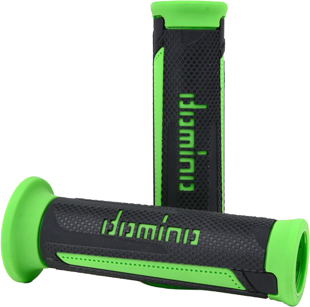 A350 Turismo Grips Anthracite/Green Pair