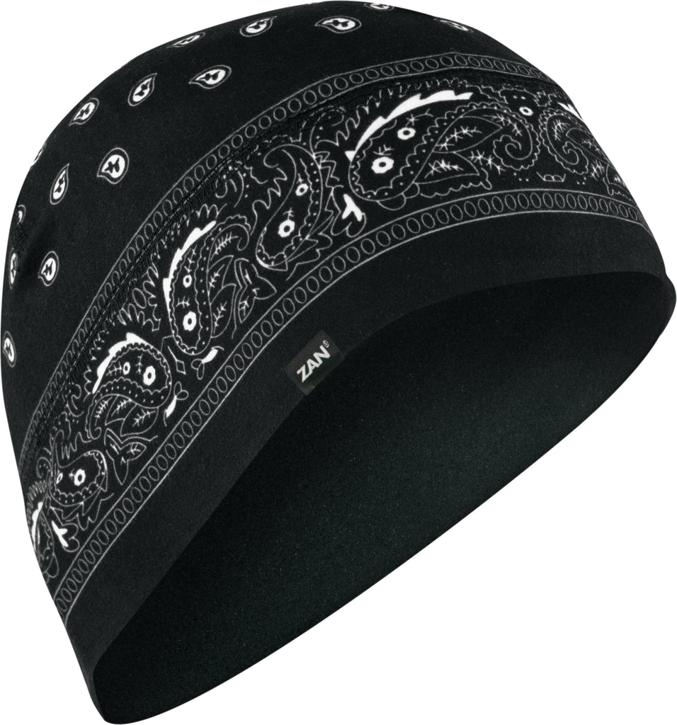 Sportflex Beanie Black Paisley
