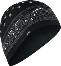Load image into Gallery viewer, Sportflex Beanie Black Paisley