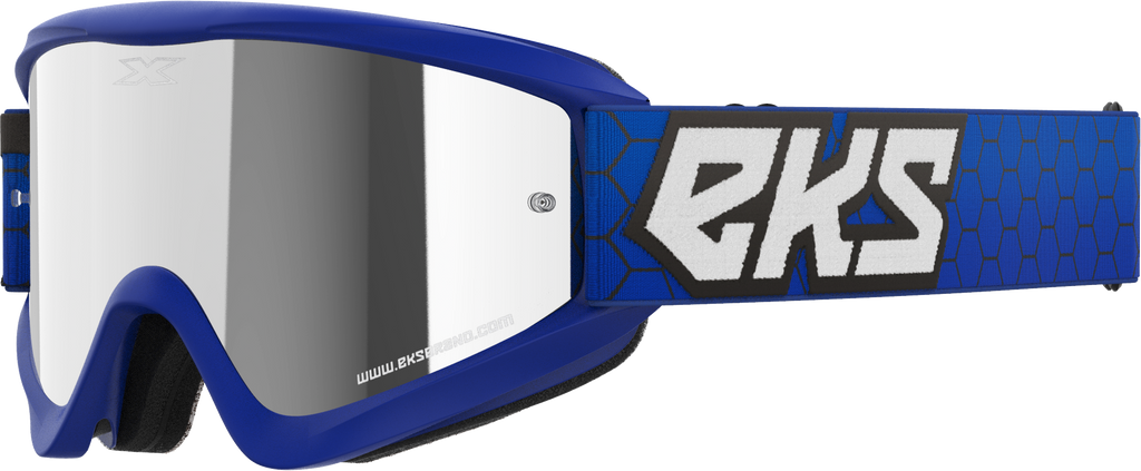 Flat Out Mirror Goggle Royal Blue Silver Mirror