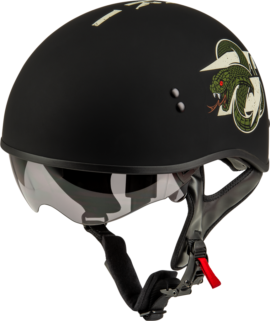 Hh 65 Drk1 Helmet Matte Black/Bone Sm