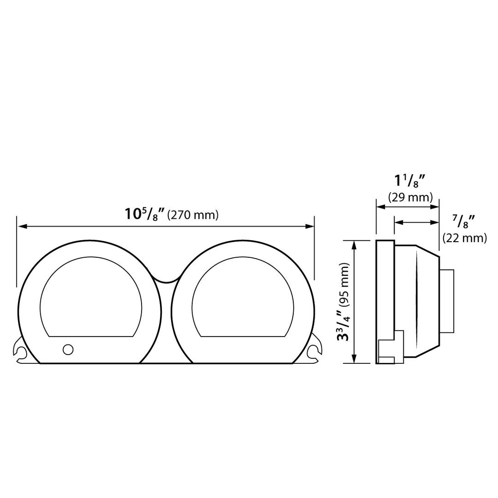 Hd 03x 4 Piece Gauge Kit Touring 14 23
