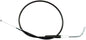 Black Vinyl Throttle Cable