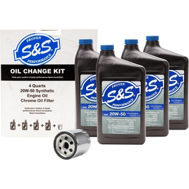 S&S CYCLE OIL CHANGE IN A BOX HARLEY DAVIDSON MODELS - The Speed Shop Canada
