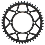 Supersprox Rear Sprocket Steel 45t-525 Blk Suz/Yam 106-48045