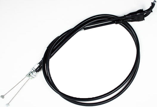 Black Vinyl Throttle Push Pull Cable Set