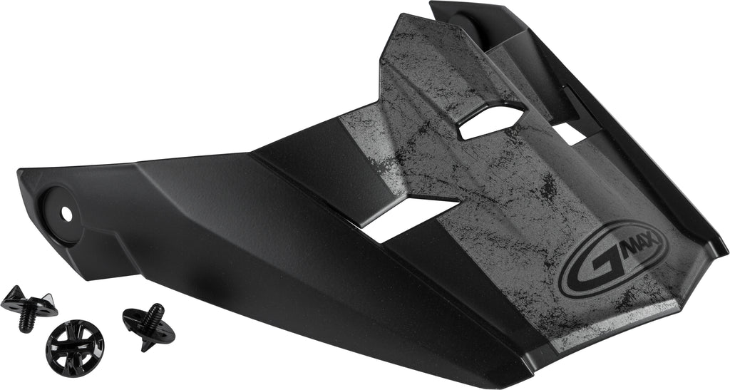 Visor W/Screws Dominant Mx 46 Matte Black/Grey Xs Sm