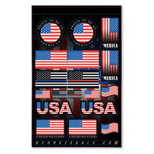 Load image into Gallery viewer, Usa Sticker Sheet