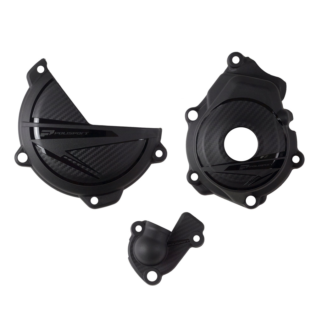 Engine Protection Kit Black Ktm/Hus
