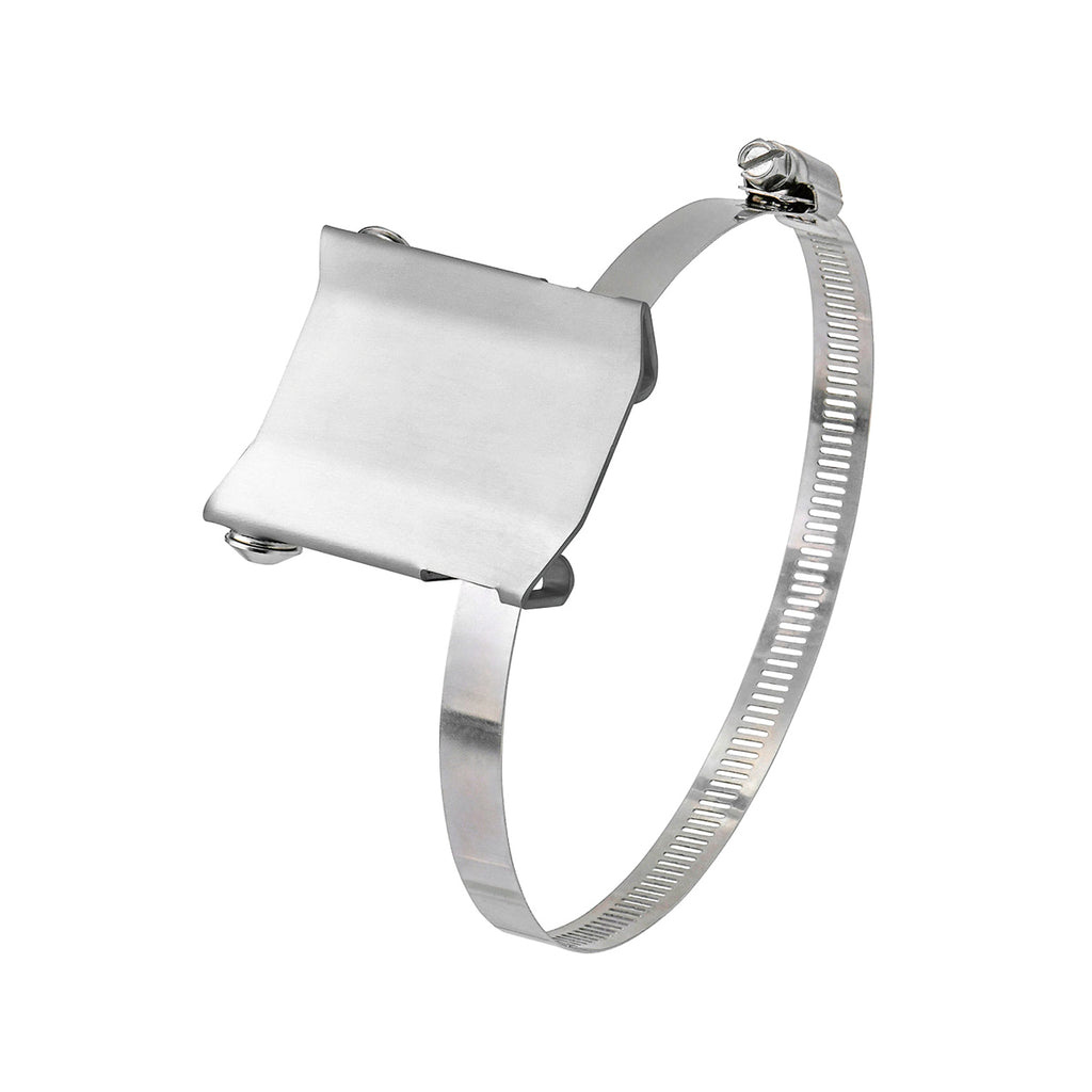 Silencer Heat Guard Extender Silver