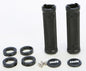 Ruffian No Flange Lock On Grip Black/Black 130mm