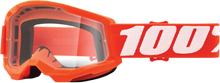 Load image into Gallery viewer, Strata 2 Junior Goggle Orange Clear Lens