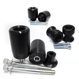 SHOGUN black complete slider kit for body cameras, featuring adjustable mounting sliders and secure attachment components.