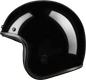 .38 Retro Helmet Gloss Black 2x