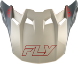 Fly Racing Formula Cc Glide Visor Black/Red/Grey Yl/Sm 73-4353VS