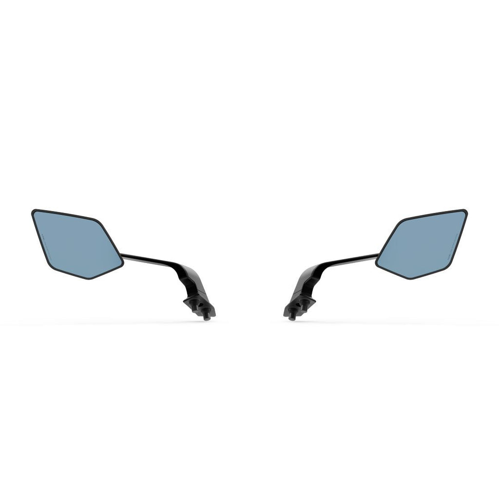 Stealth Max Supersport Mirrors Pair Black Bmw