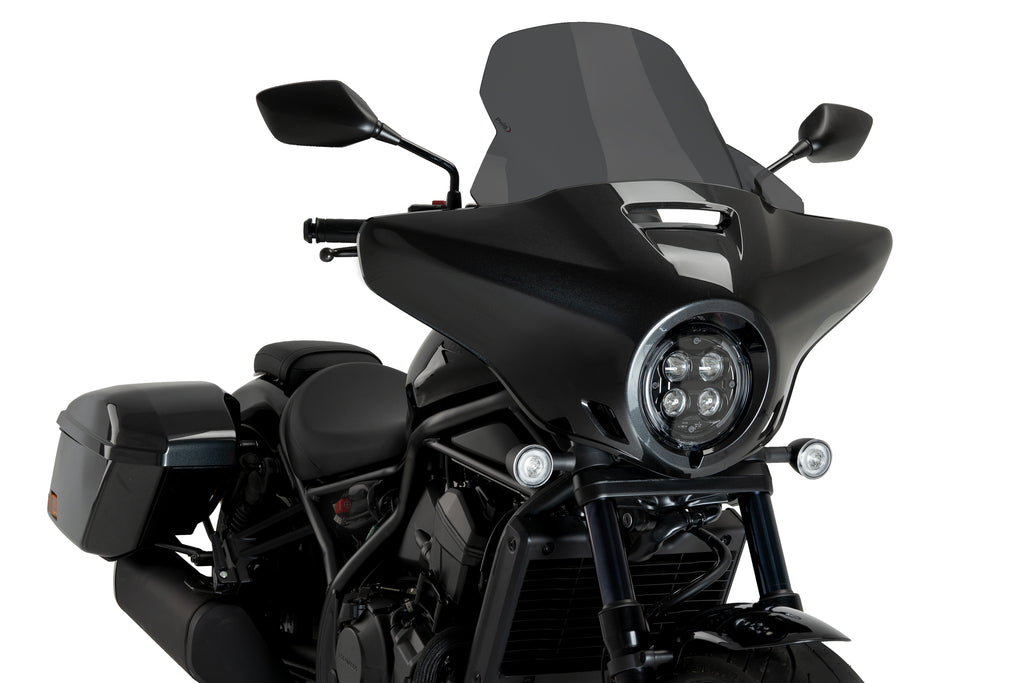 Windscreen Touring High Road Dark Smoke Hon
