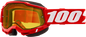 Accuri 2 Snowmobile Goggle Neon Red Yellow Lens