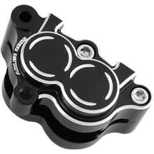 Load image into Gallery viewer, ARLEN NESS FRONT BRAKE CALIPER LEFT BLACK HARLEY SOFTAIL/DYNA 08-17 - The Speed Shop Canada