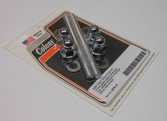 Gas Tank Mount Kit Chrome
