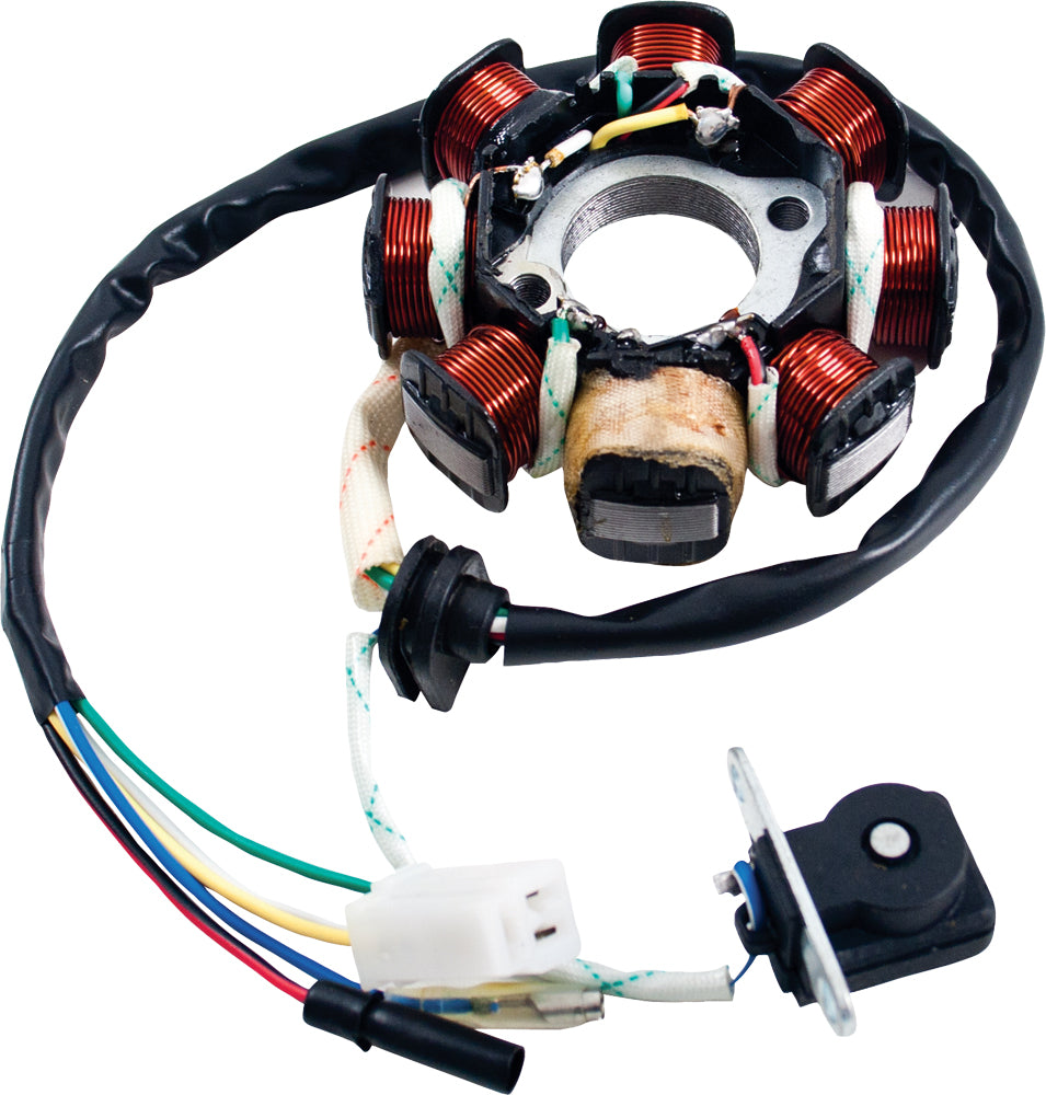 50cc 8 Coil Magneto/Stator Vertical/Gy6 4 Stroke