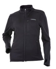 Load image into Gallery viewer, Performance Fleece Zip Up Black Lg