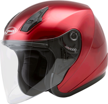 Load image into Gallery viewer, Of 17 Open Face Helmet Candy Red 2x