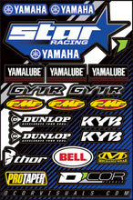 Load image into Gallery viewer, Star Yamaha Decal Sheet
