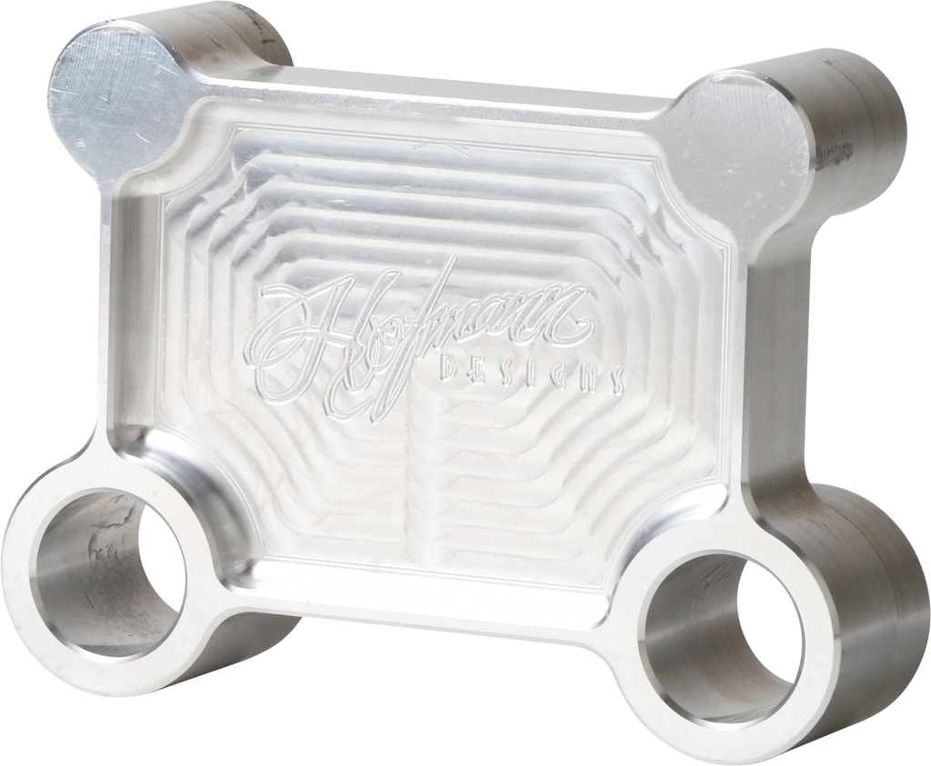 H/D Billet Pull Back Plate Raw Batwing