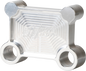 H/D Billet Pull Back Plate Raw Batwing