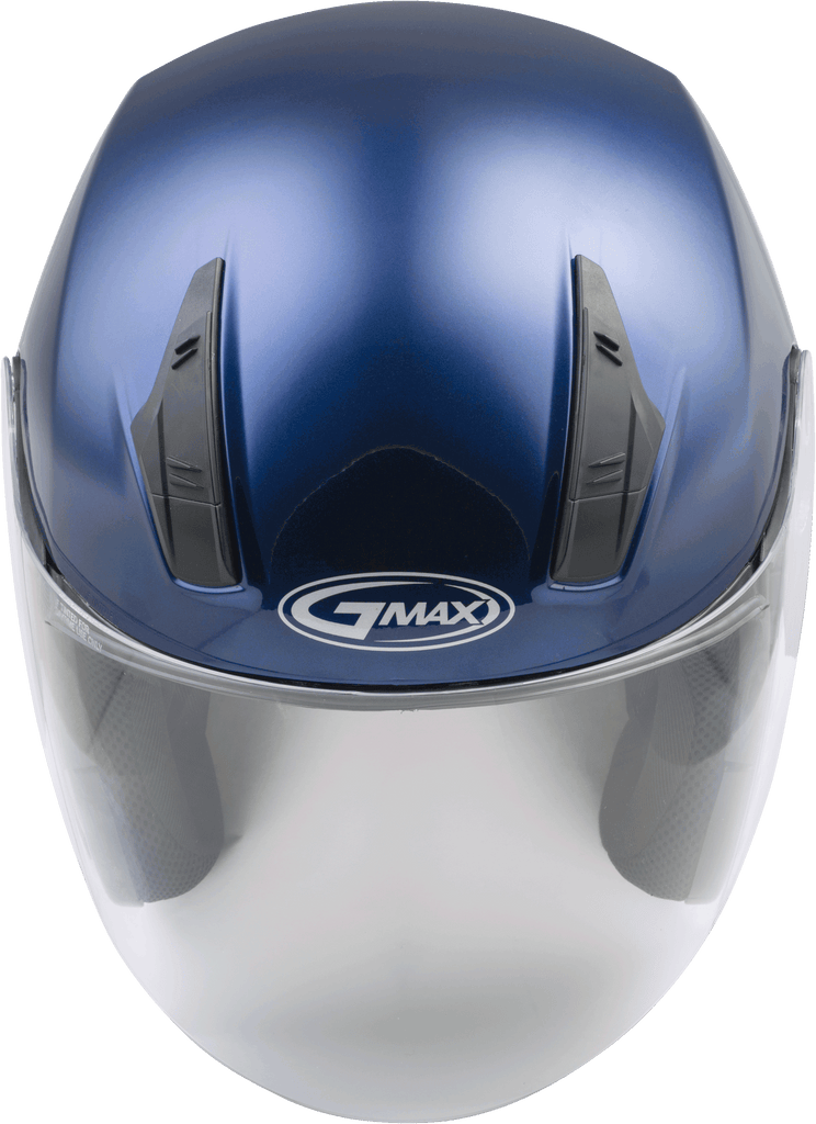 Of 17 Open Face Helmet Blue Lg