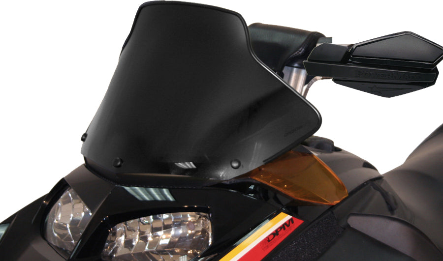Cobra W/S Mid Matte Blk 11" S D Rev Hood Mtd Flyscreen
