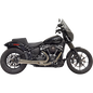 BASSANI MERCURY BLACK CHROME 2:1  RR EXHAUST HARLEY SOFTAIL 18-24 - The Speed Shop Canada