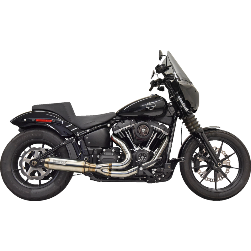 BASSANI 2:1 STAINLESS SUPERBIKE RR HARLEY DAVIDSON M8 SOFTAILS 18-25 - The Speed Shop Canada