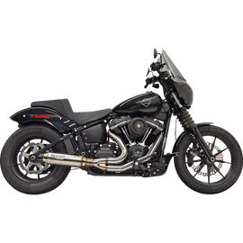 BASSANI 2:1 STAINLESS SUPERBIKE RR HARLEY DAVIDSON M8 SOFTAILS 18-25 - The Speed Shop Canada