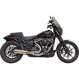 BASSANI 2:1 STAINLESS SUPERBIKE RR HARLEY DAVIDSON M8 SOFTAILS 18-26