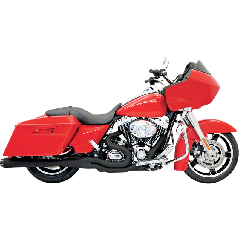 BASSANI ROAD RAGE 2 MEGA POWER 2:1 EXHAUST HARLEY BAGGERS 97-08 - The Speed Shop Canada