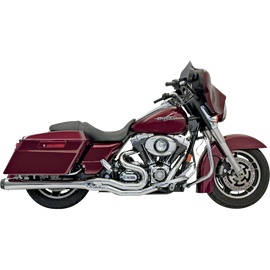 BASSANI ROAD RAGE 2 MEGA POWER 2:1 EXHAUST HARLEY BAGGERS 97-08 - The Speed Shop Canada