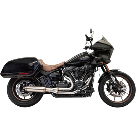 BASSANI SUPERBIKE STAINLESS 2:1 EXHAUST HARLEY 18-23 M8 SOFTAILS FXLRS/T - The Speed Shop Canada