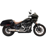 BASSANI SUPERBIKE STAINLESS 2:1 EXHAUST HARLEY SOFTAILS FXLRS/T 18-26