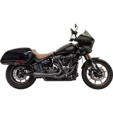 BASSANI RIPPER SHORTY 2:1 EXHAUST HARLEY SOFTAILS FXLRST/FLSB 18-25