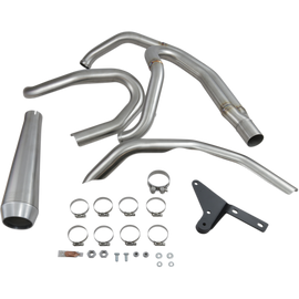 BASSANI STAINLESS 2:1 RR3 EXHAUST SYSTEM HARLEY DAVIDSON 18-23 FXFB/FLSL - The Speed Shop Canada