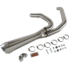 Load image into Gallery viewer, BASSANI 2:1 SHORTY ROAD RAGE EXHAUST HARLEY DAVIDSON BAGGERS 97-08 - The Speed Shop Canada