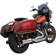 Load image into Gallery viewer, BASSANI SUPERBIKE TRUE DUAL STAINLESS EXHAUST HARLEY DAVIDSON FXLRST 18-25 - The Speed Shop Canada